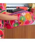 Double Oven Mitt | Tropicana | Linen